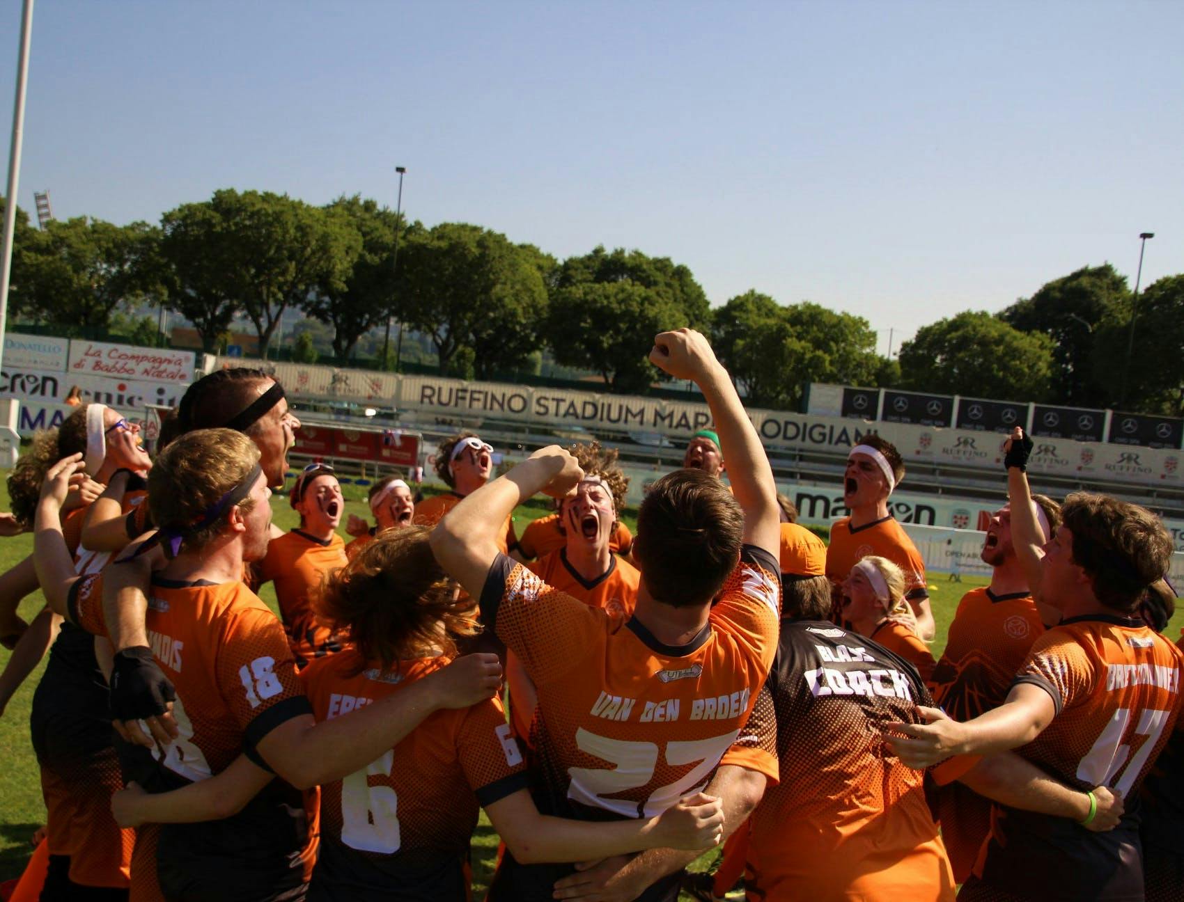 Team Netherlands at the 2018 World Cup